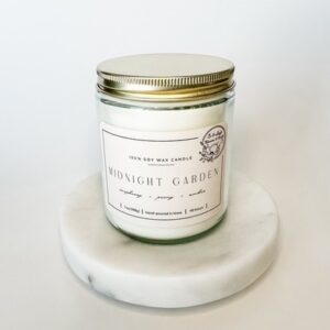 Midnight Garden 7 oz. Glass Jar