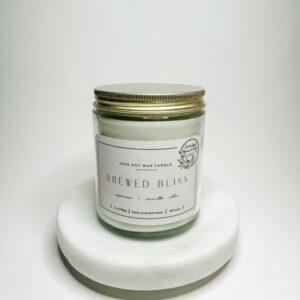 Brewed Bliss 7 oz. Glass Jar