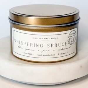 Whispering Spruce 5 oz. Gold Tin